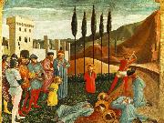 ANGELICO  Fra Beheading of Saint Cosmas and Saint Damian oil on canvas